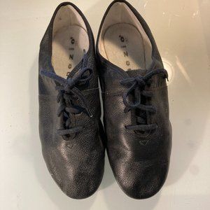 357 Capezio Full Sole Jazz Shoe (Black)